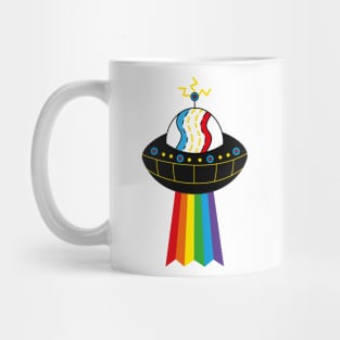 Rainbow UFO Mug